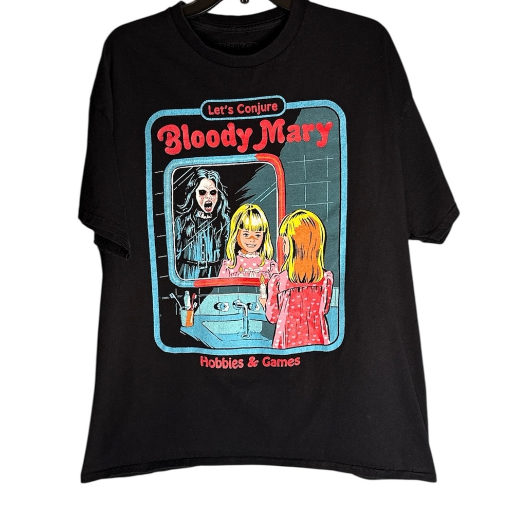 Creepy Co. "Let's Conjure Bloody Mary Hobbies & Games" graphic t-shirt size XL